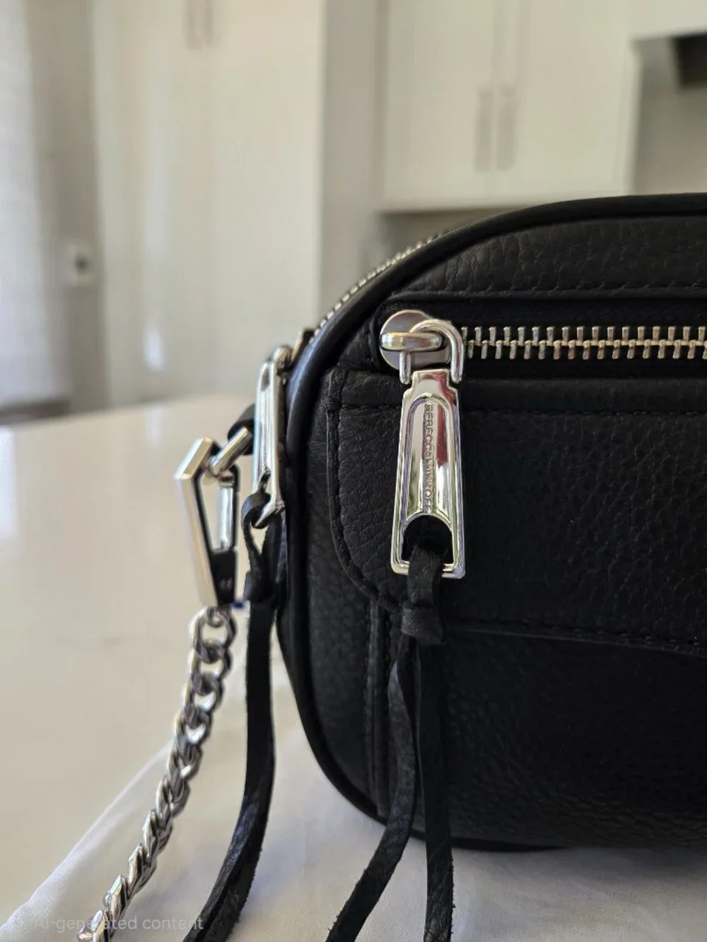 Rebecca Minkoff Blythe Crossbody Bag | Black Leather | Like New With Tags 🖤